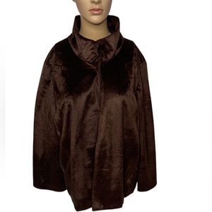 Jaclyn Smith Swing Jacket  brown, Vintage SZ M